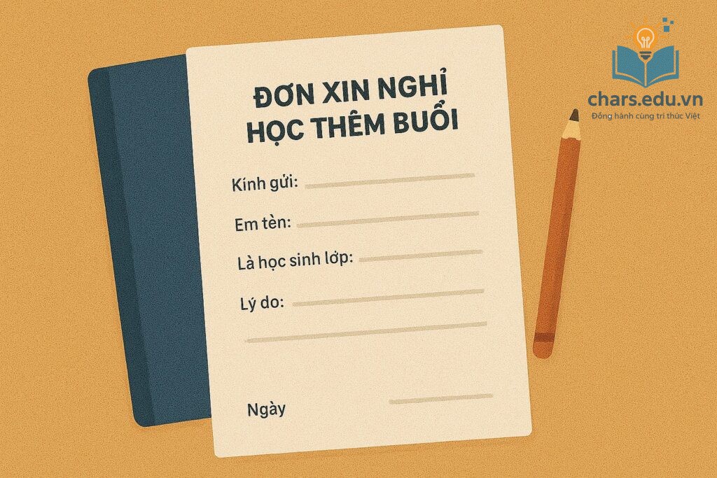 Hướng dẫn cách viết đơn xin nghỉ học thêm buổi chiều giúp phụ huynh và học sinh chuẩn bị hồ sơ đúng yêu cầu.