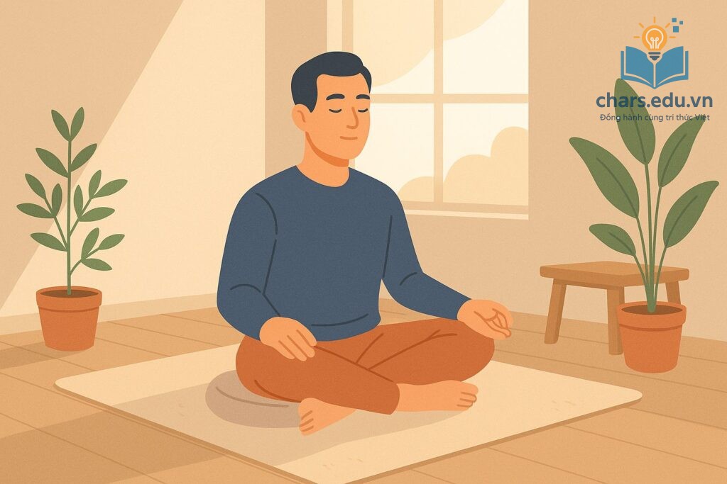 Thiền giúp tăng khả năng tập trung và giảm căng thẳng hiệu quả.