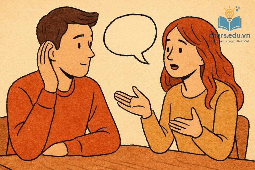 Lắng nghe thực sự là kỹ năng quan trọng để duy trì sự kết nối trong đối thoại.