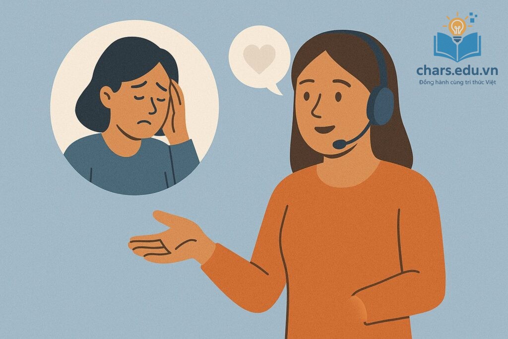 Thể hiện sự đồng cảm giúp bạn kết nối và giải quyết vấn đề khách hàng một cách hiệu quả.