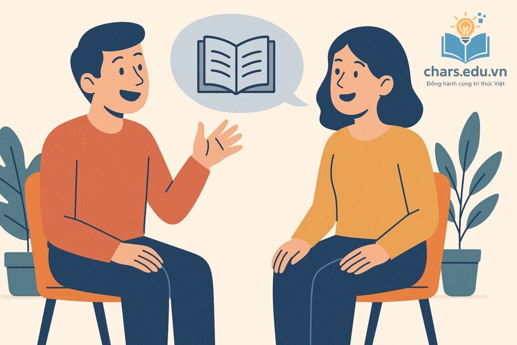 Kể chuyện lôi cuốn là chìa khóa để nói chuyện không nhàm chán.