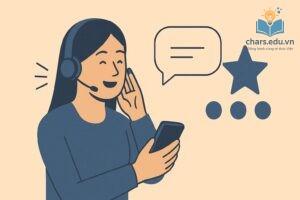 Giao tiếp chuyên nghiệp qua điện thoại giúp nâng cao trải nghiệm khách hàng.