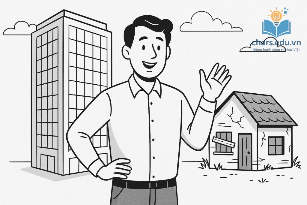 Dùng tương phản để mở đầu là cách mở đầu câu chuyện giúp tạo chiều sâu và gợi mở vấn đề ngay lập tức.