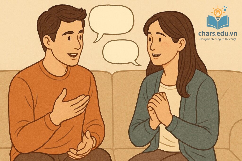 Giao tiếp hiệu quả là nền tảng giúp duy trì cuộc trò chuyện trong mọi mối quan hệ.