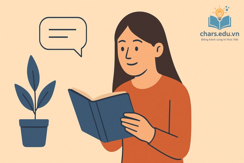 Đọc sách mỗi ngày giúp bạn mở rộng vốn từ và luyện giao tiếp hiệu quả hơn.