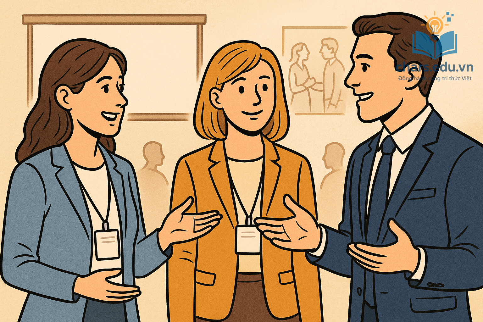 Kết nối với chuyên gia và tham gia networking giúp bạn có cái nhìn thực tế và định hướng nghề nghiệp chính xác